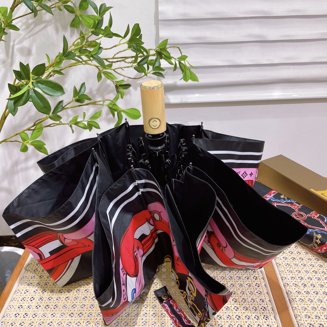 【LOUIS VUITTON】折りたたみ傘 自動開閉