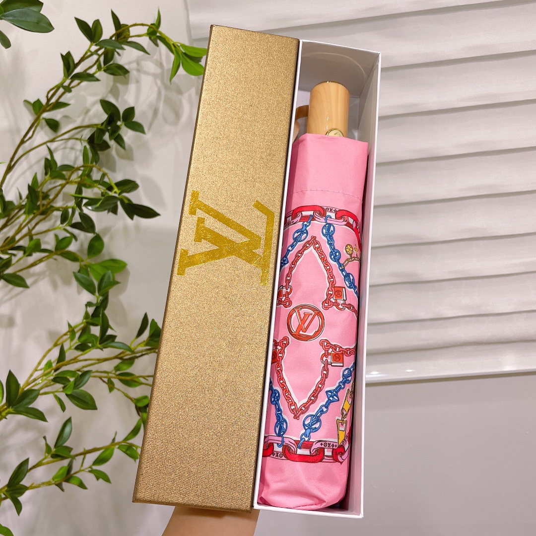 【LOUIS VUITTON】折りたたみ傘 自動開閉