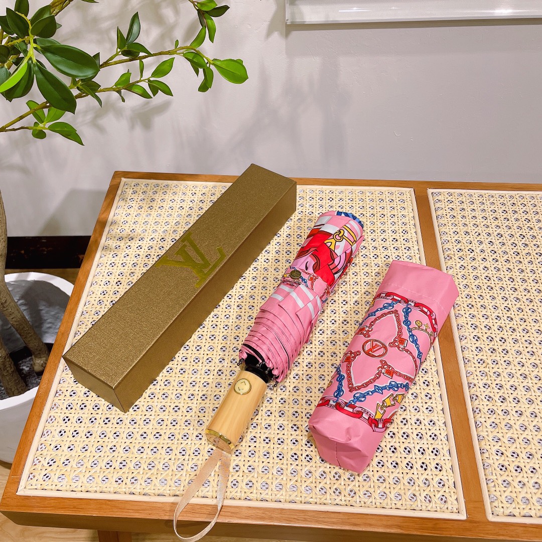 【LOUIS VUITTON】折りたたみ傘 自動開閉