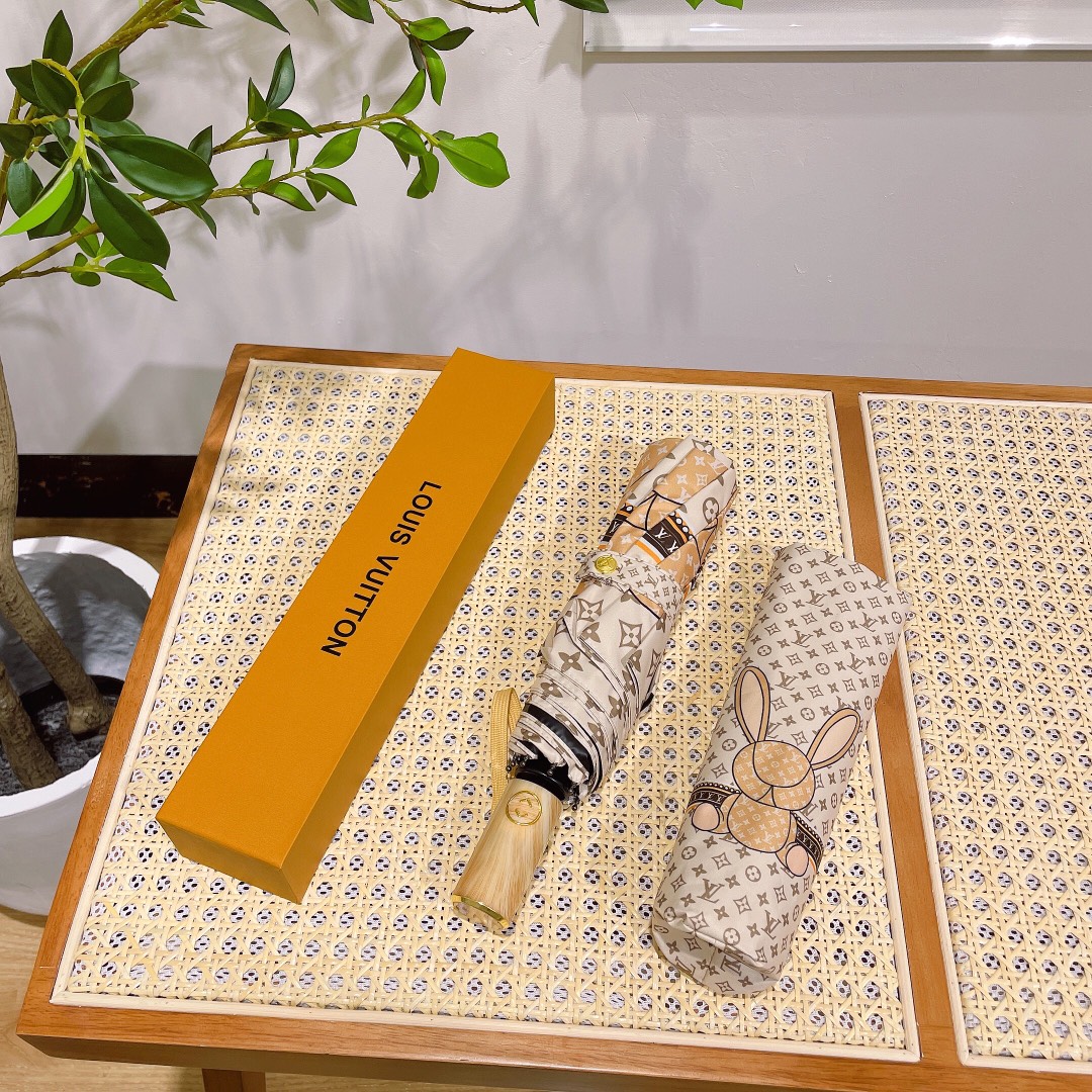 【LOUIS VUITTON】折りたたみ傘 自動開閉