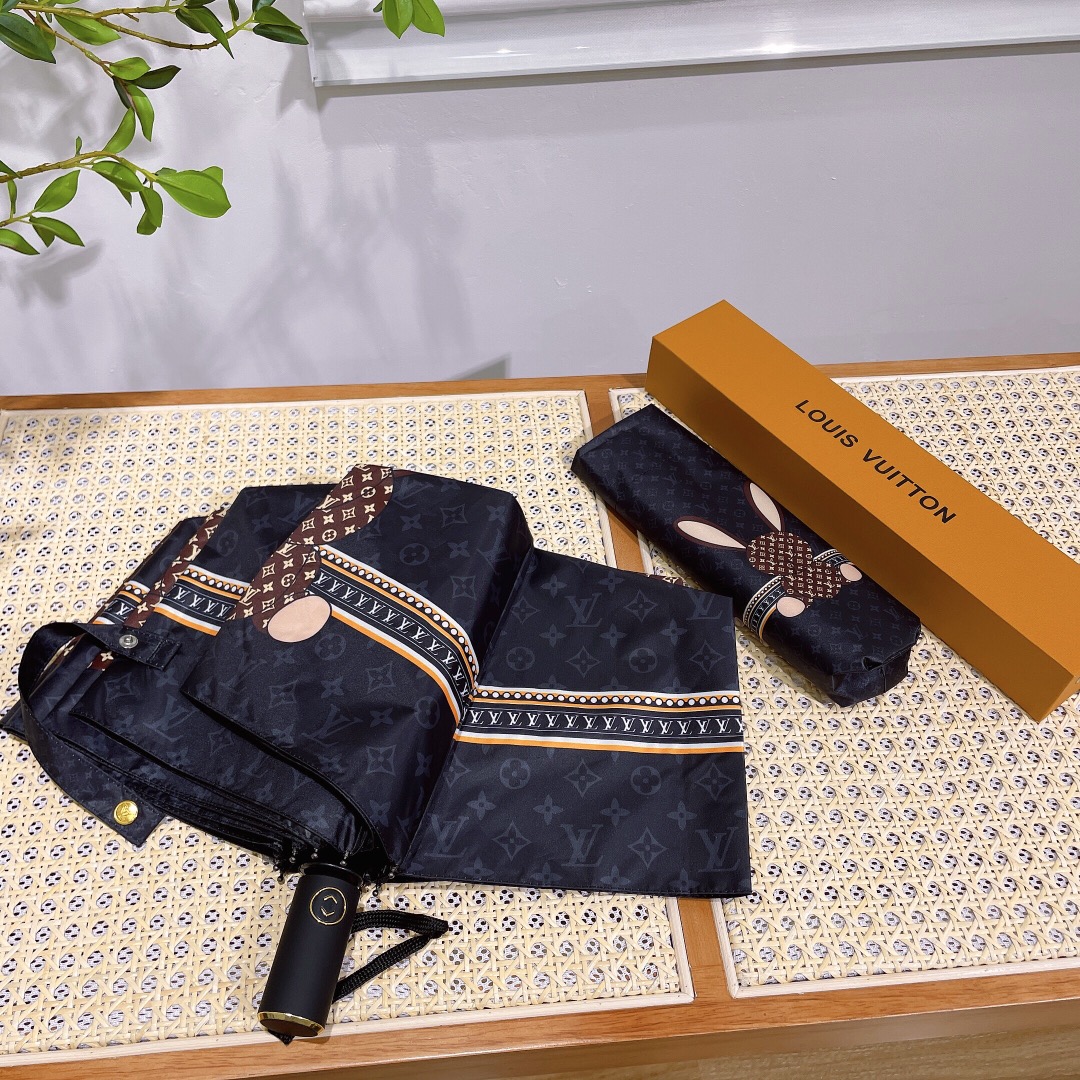 【LOUIS VUITTON】折りたたみ傘 自動開閉