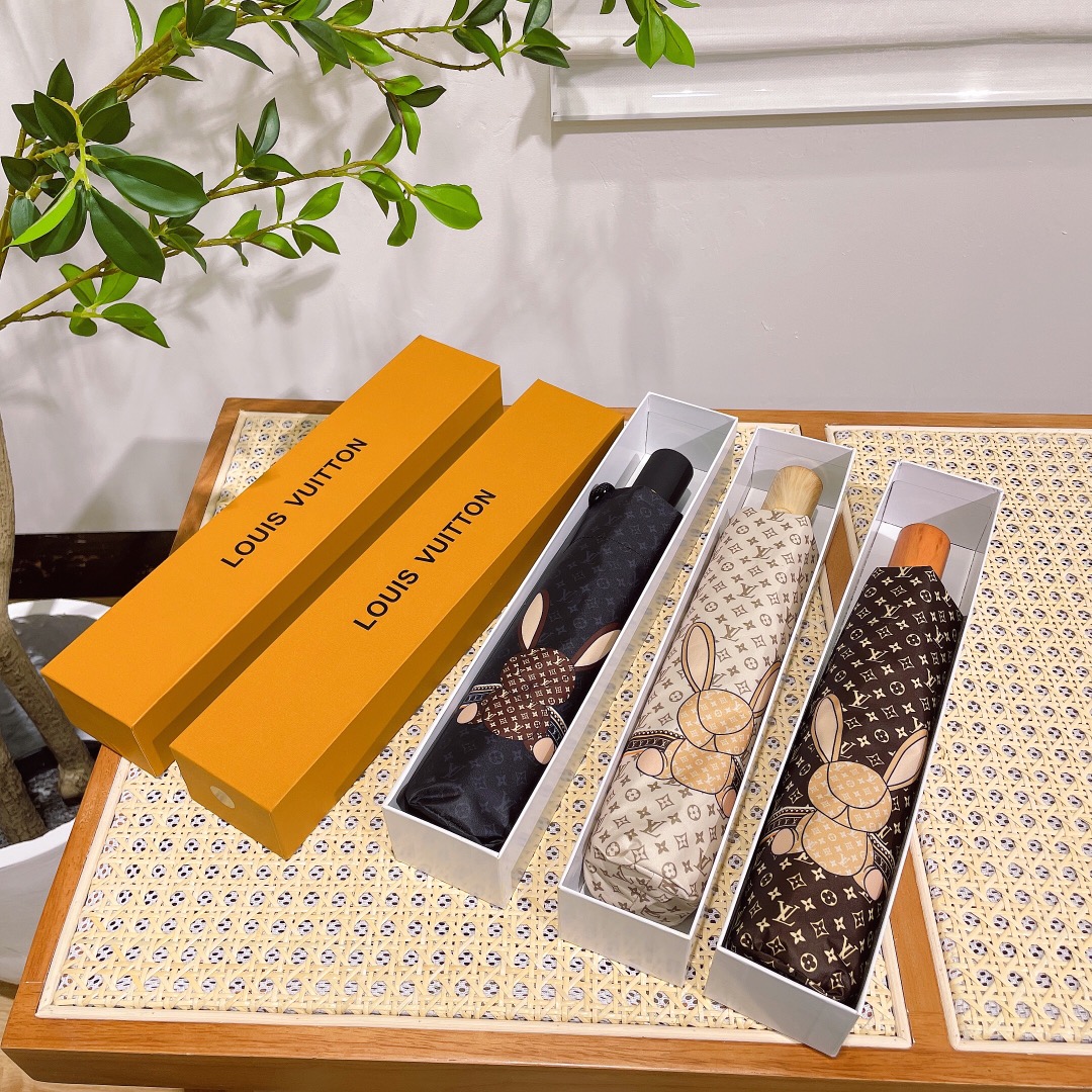 【LOUIS VUITTON】折りたたみ傘 自動開閉