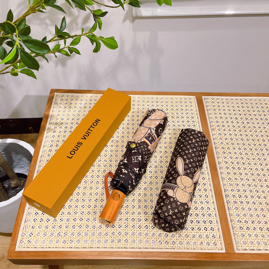 【LOUIS VUITTON】折りたたみ傘 自動開閉