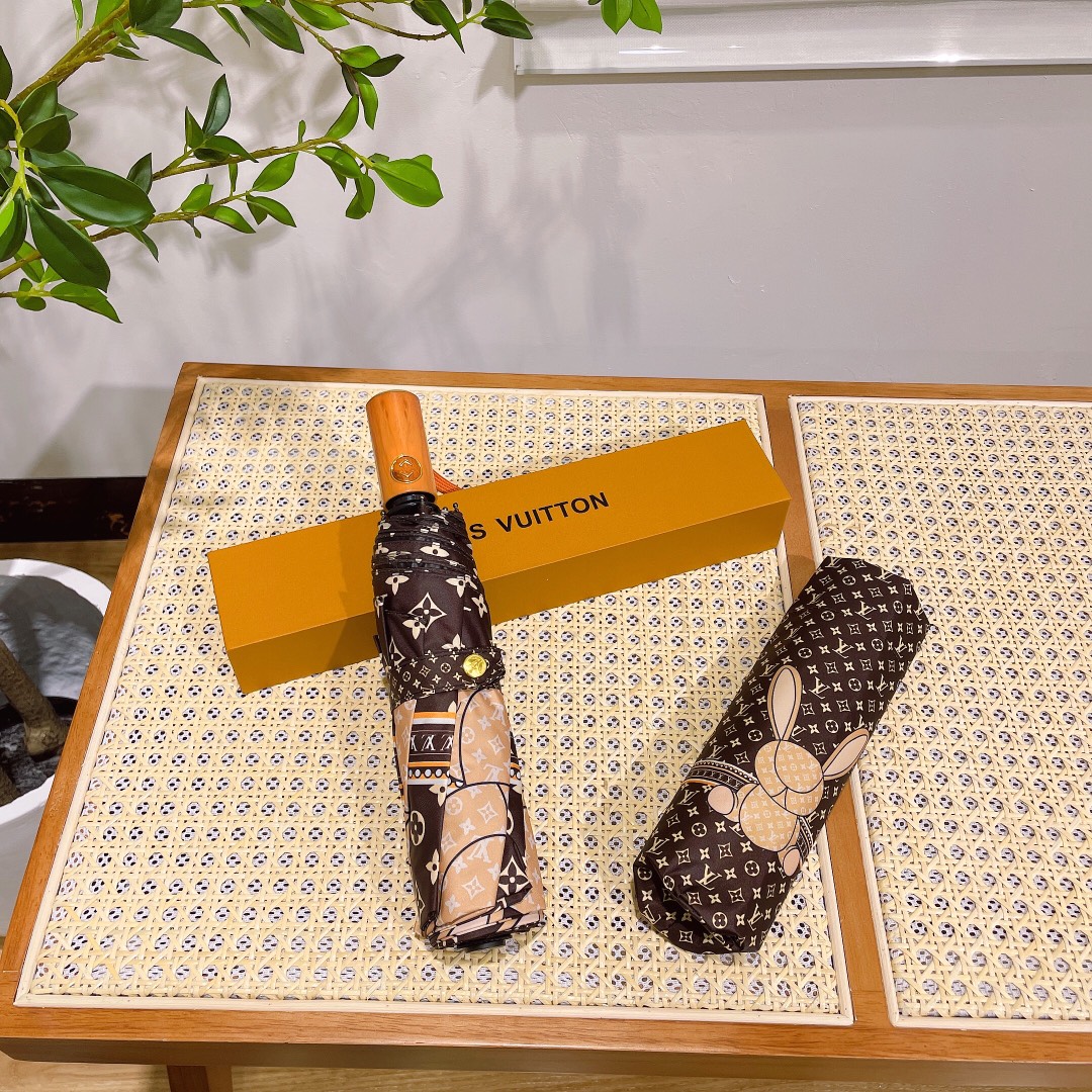 【LOUIS VUITTON】折りたたみ傘 自動開閉