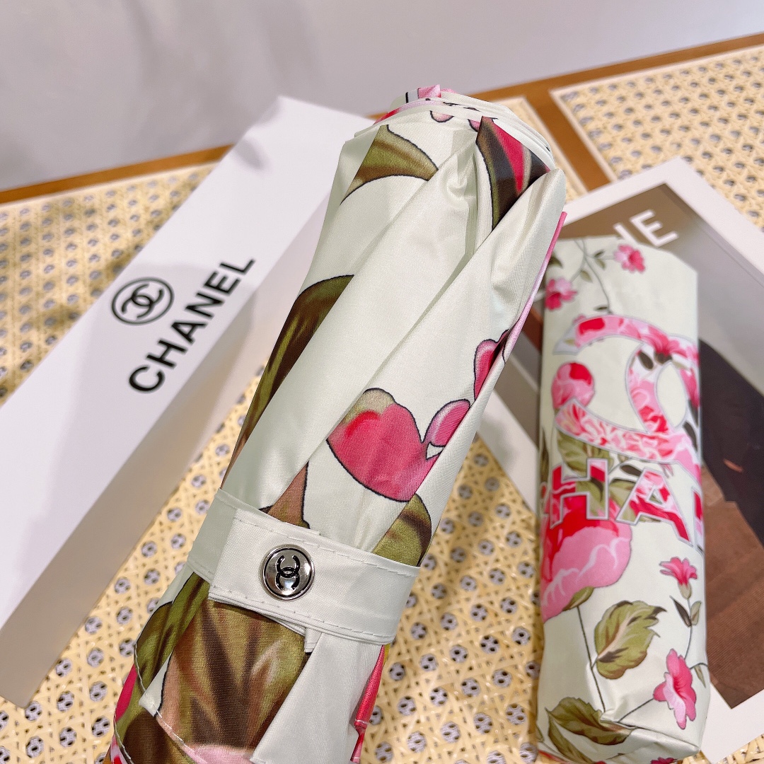 [Copy]【CHANEL】折りたたみ傘 自動開閉