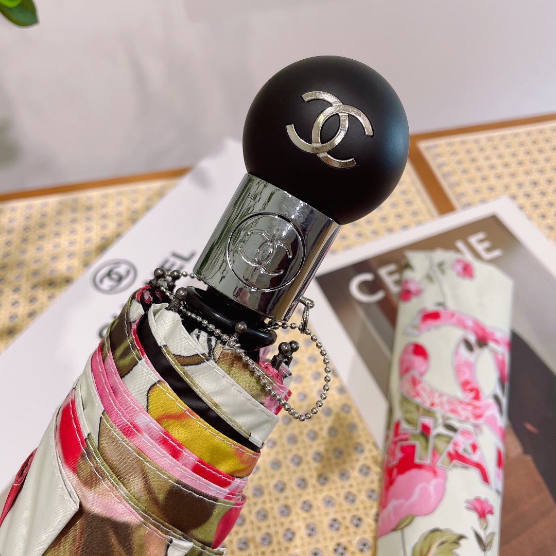 [Copy]【CHANEL】折りたたみ傘 自動開閉
