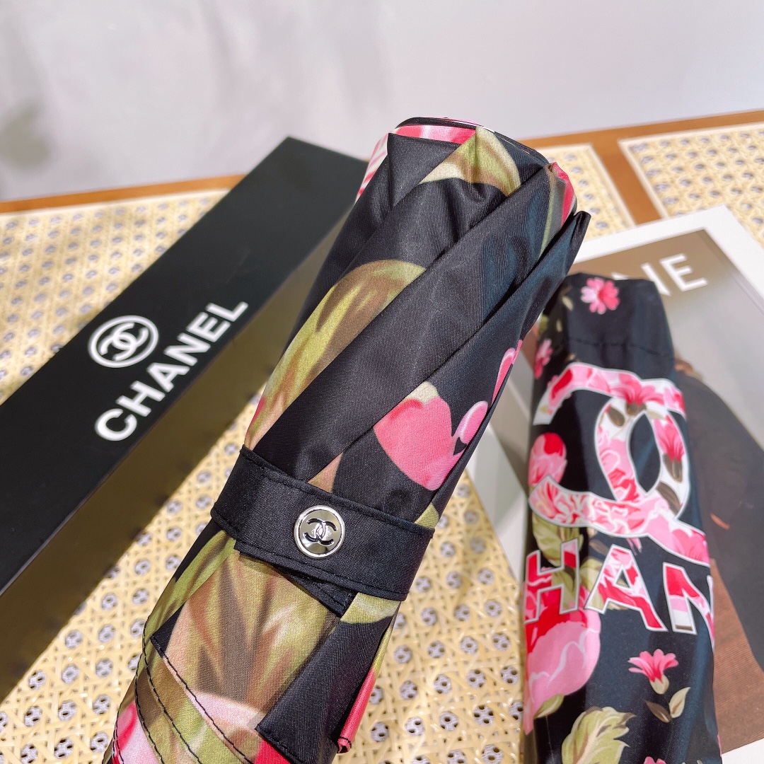 [Copy]【CHANEL】折りたたみ傘 自動開閉
