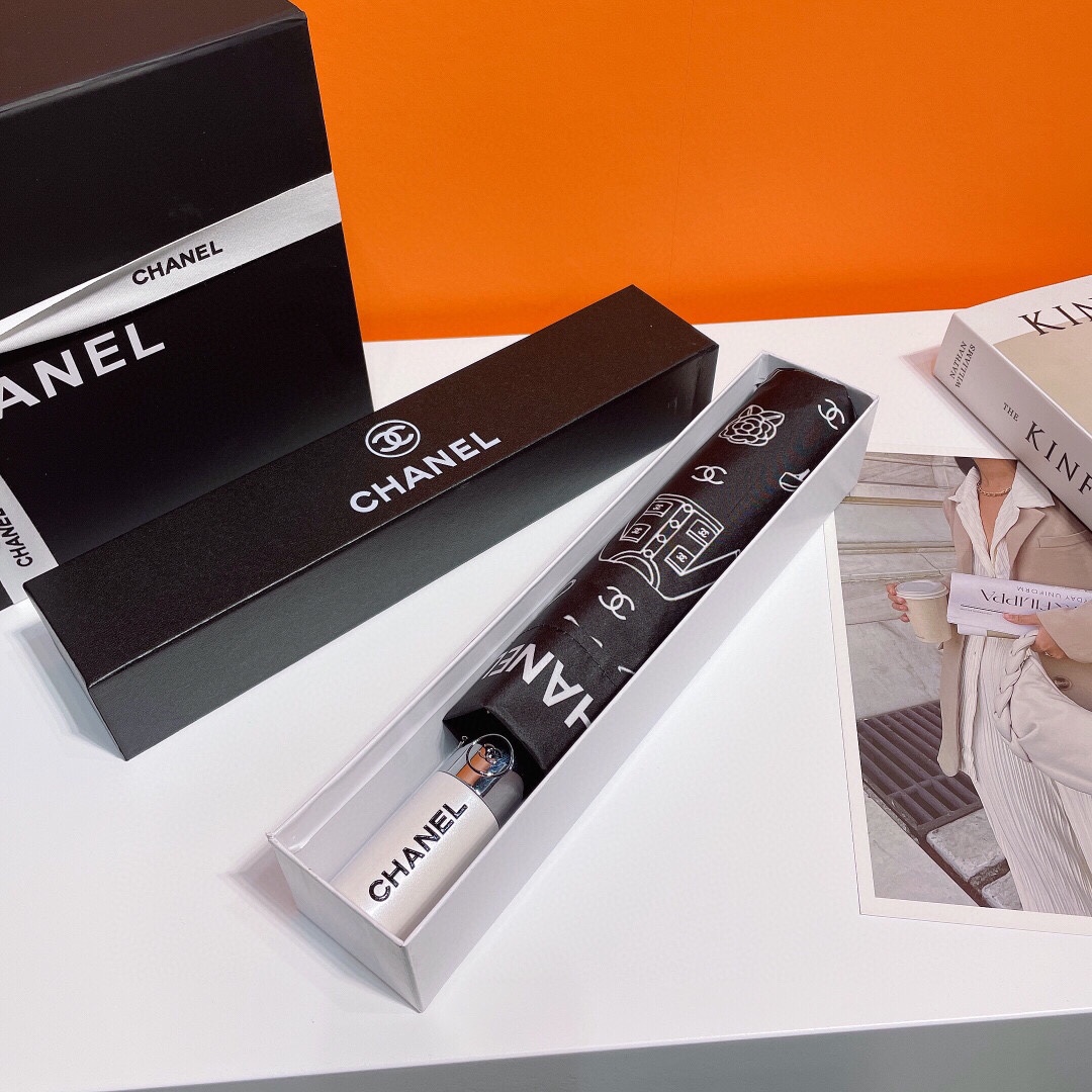 [Copy]【CHANEL】折りたたみ傘 自動開閉