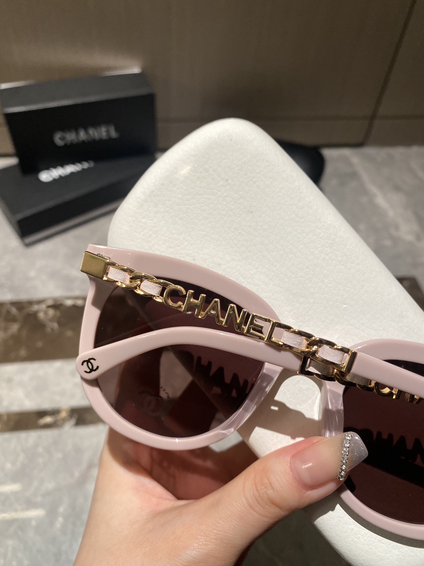 【サングラス】★CHANEL★ SIZE：60-20-145mm