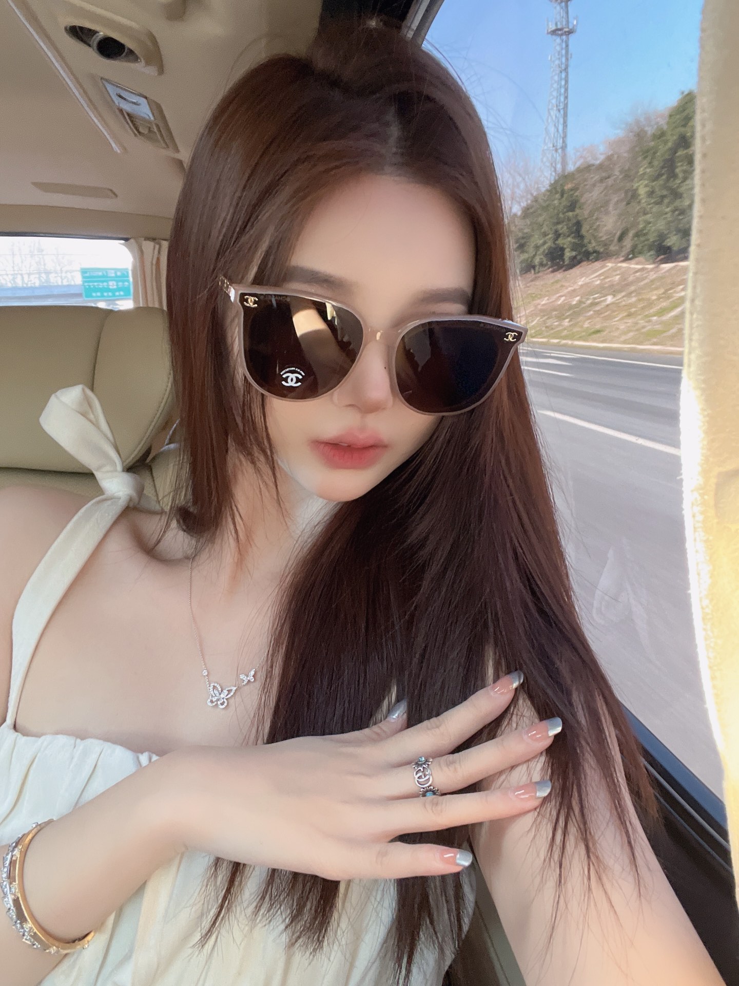 【サングラス】★CHANEL★ SIZE：60-20-145mm