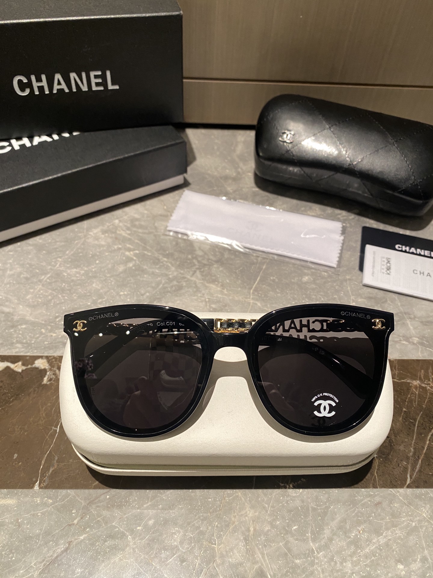 【サングラス】★CHANEL★ SIZE：60-20-145mm