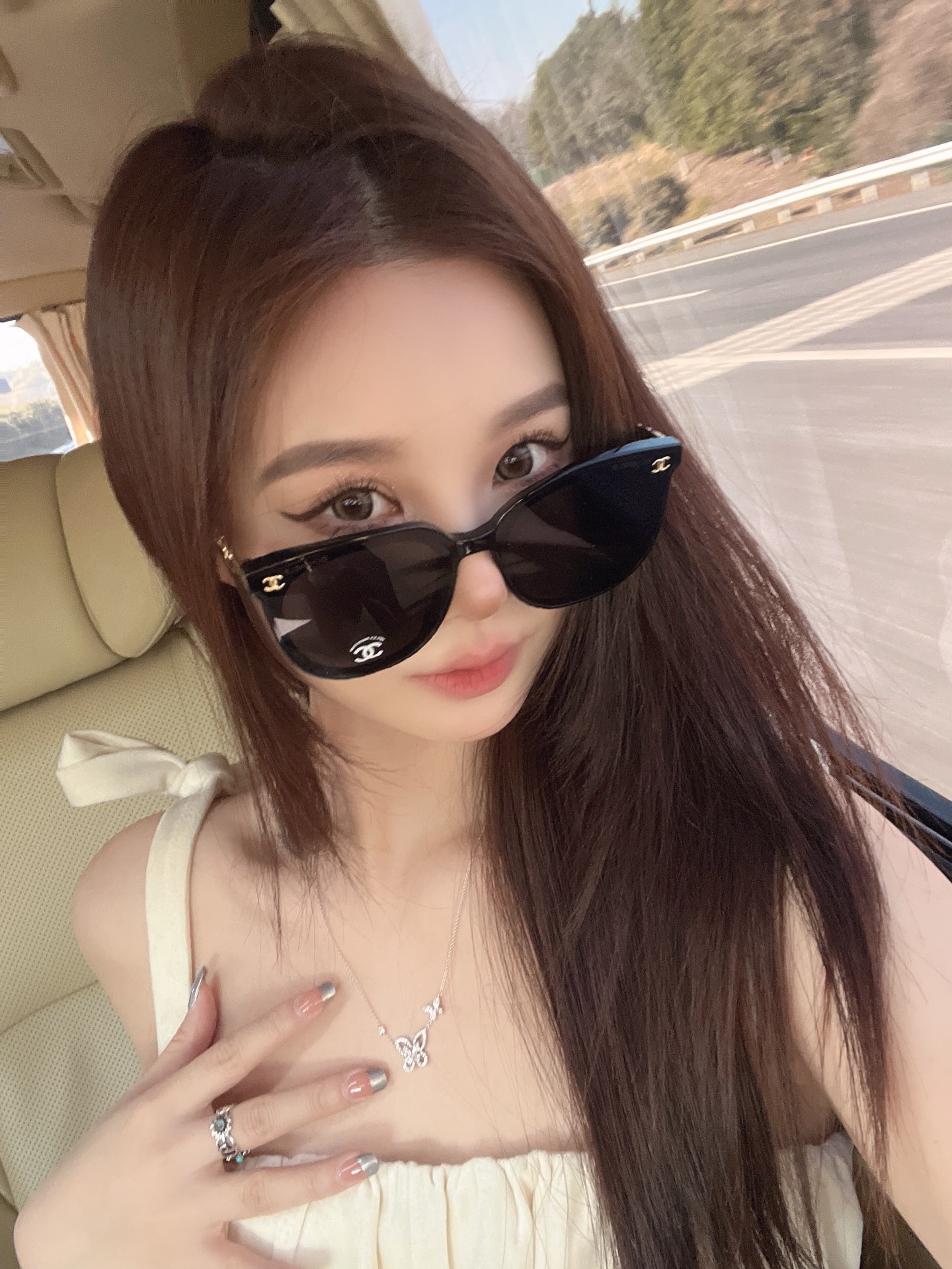 【サングラス】★CHANEL★ SIZE：60-20-145mm