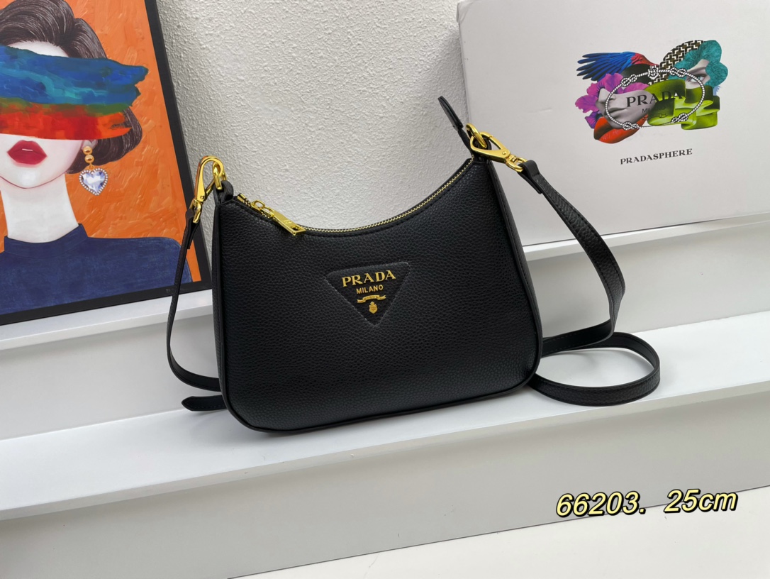 【PRADA】VITELLODAINO 25-18-8cm