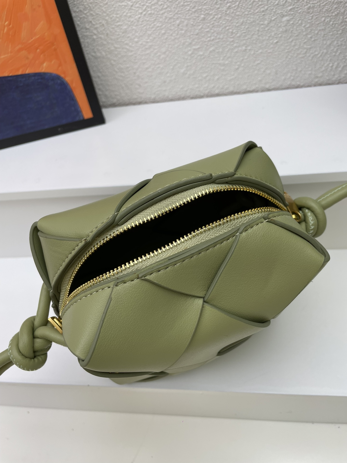 【Bottega Veneta】cassette -14*14*7CM