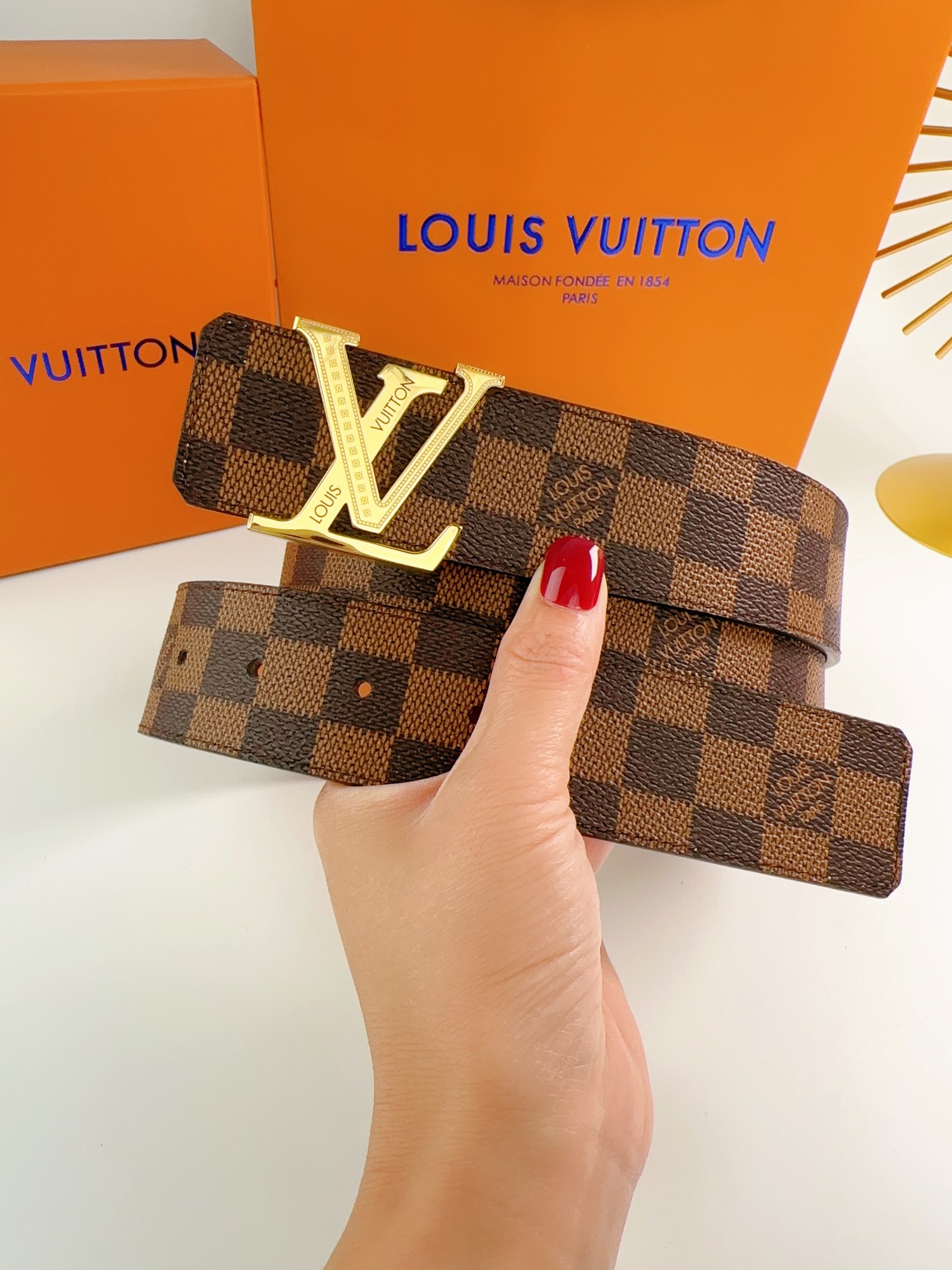 【Louis Vuitton】 メンズ  幅：4.0CM 長：105-125CM
