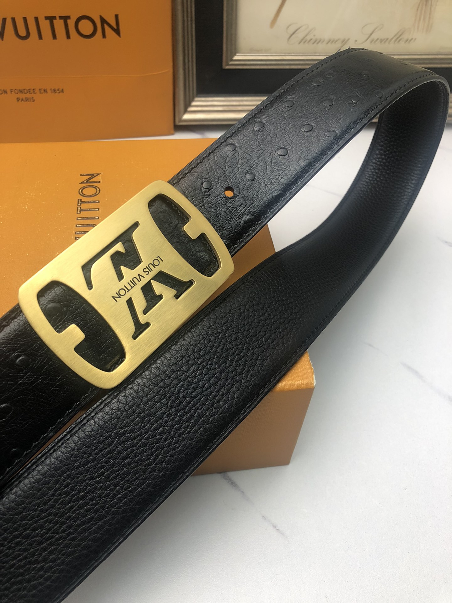 【Louis Vuitton】 メンズ  幅：3.8CM 長：105-125CM
