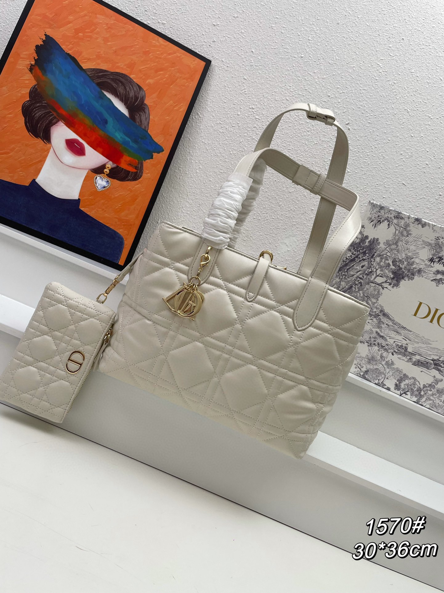 【DIOR】30×36×15cm