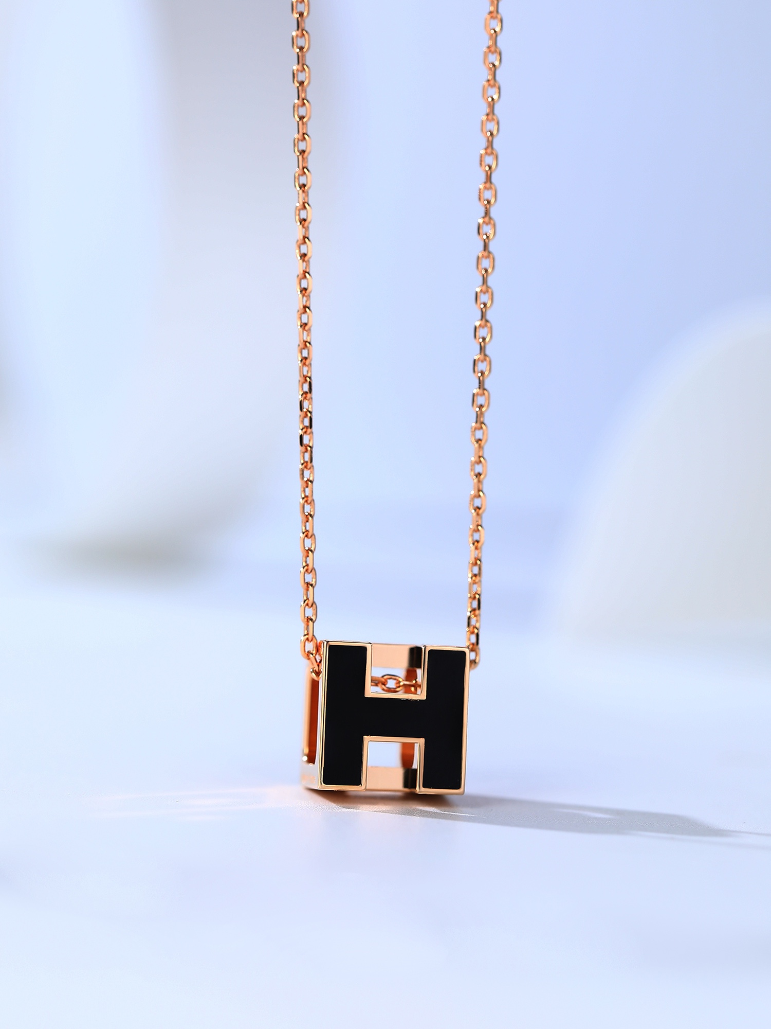 【ネックレス】HERMES Cage
