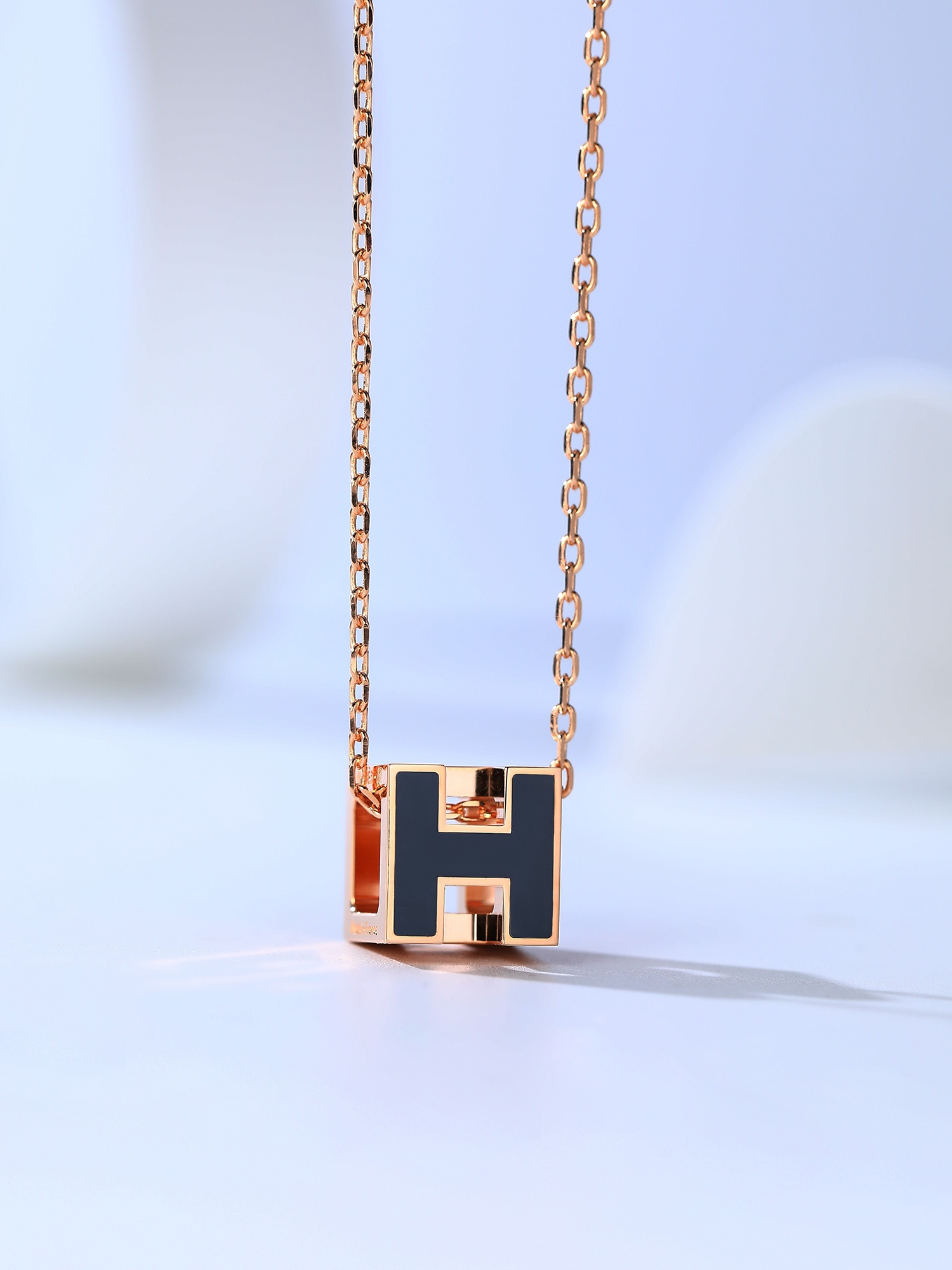 【ネックレス】HERMES Cage