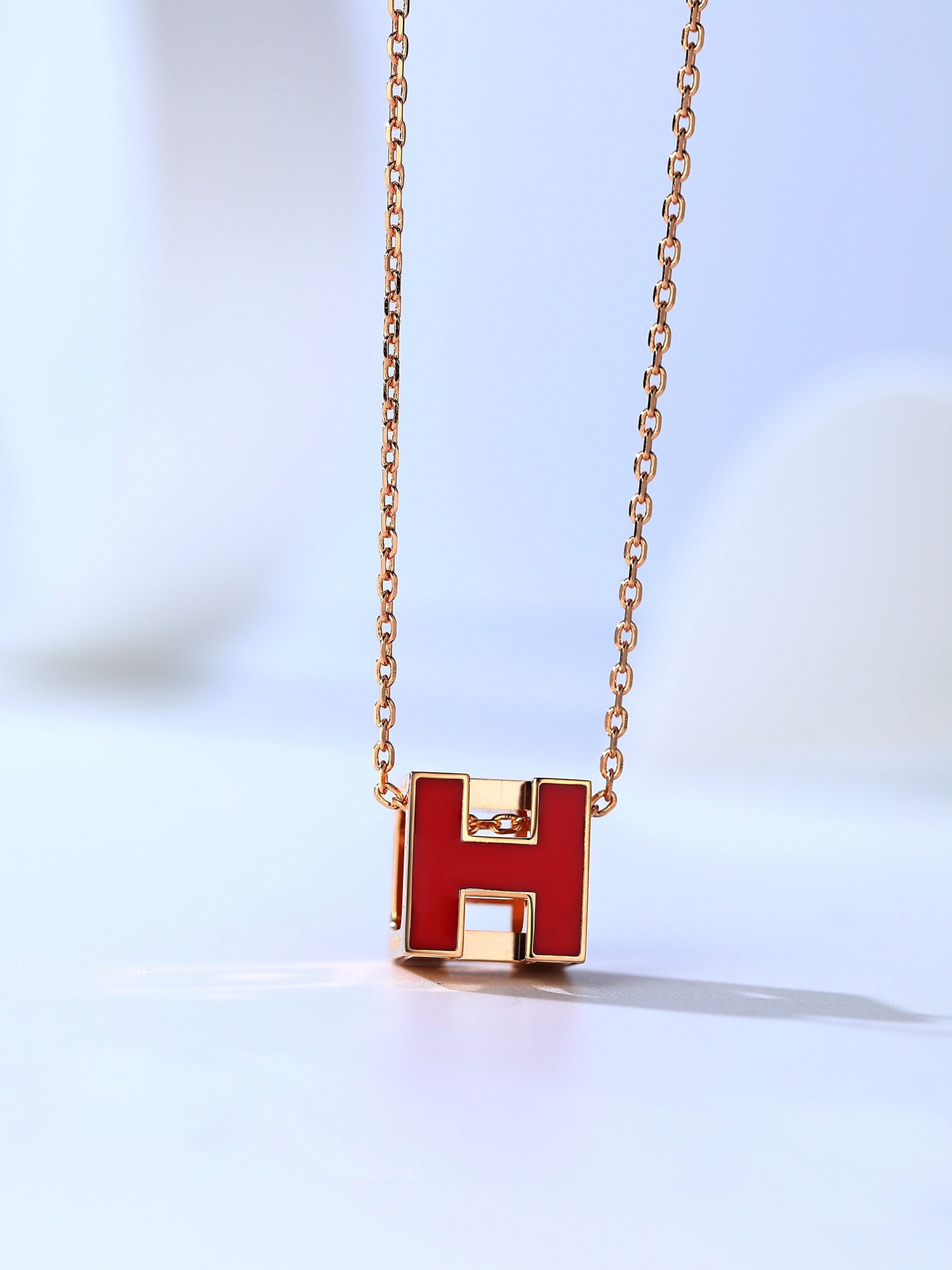 【ネックレス】HERMES Cage