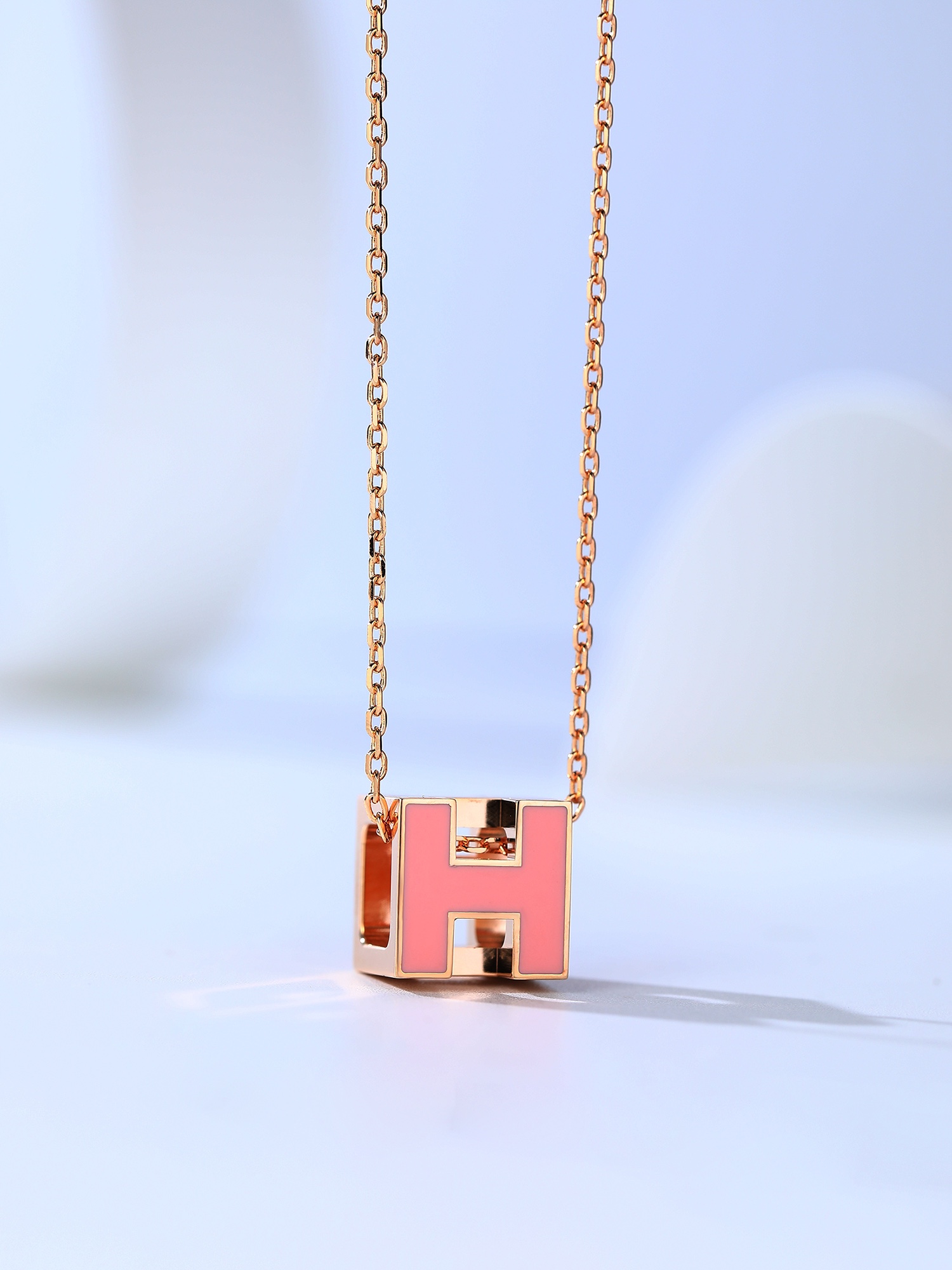 【ネックレス】HERMES Cage