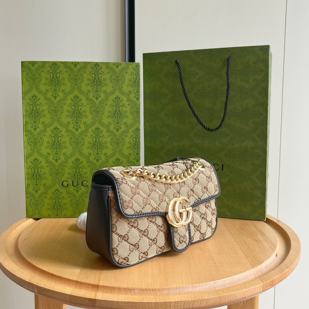 【GUCCI】GG marmont 22-6-13cm