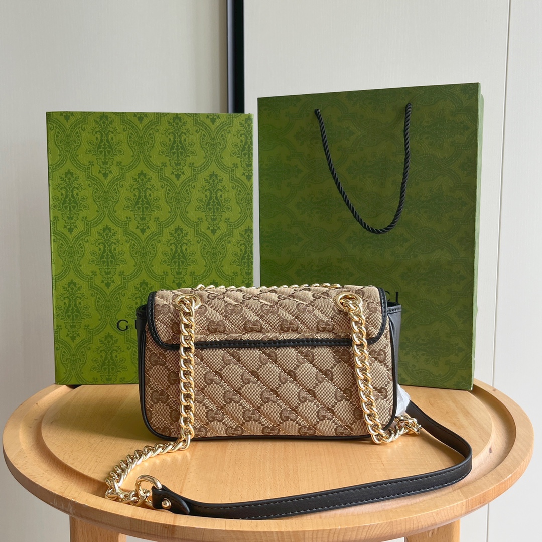 【GUCCI】GG marmont 22-6-13cm