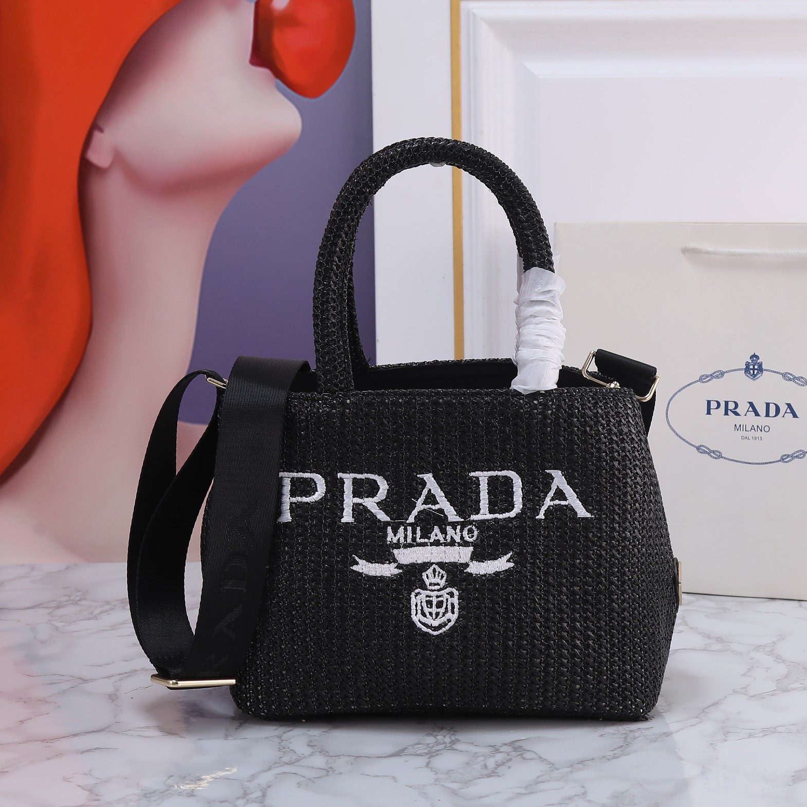 【PRADA】25*19*8CM