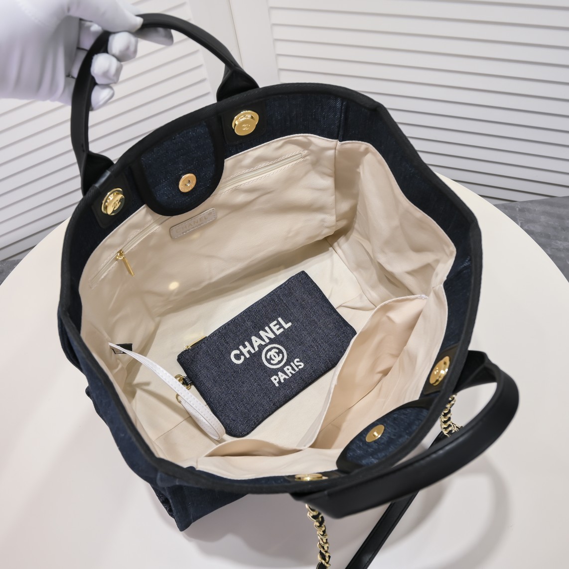 【シャネル】 tote   39*32*18cm