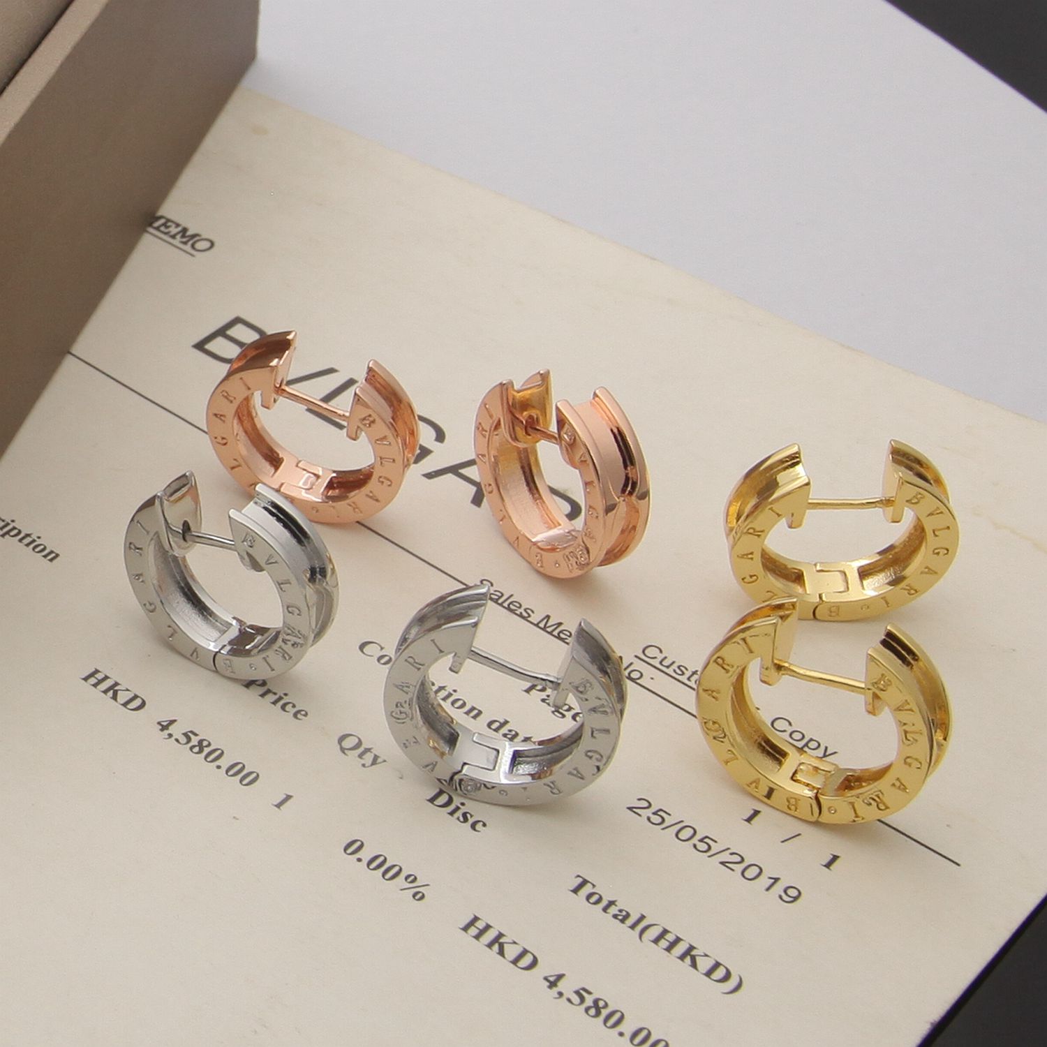 【ピアス】★BVLGARI★