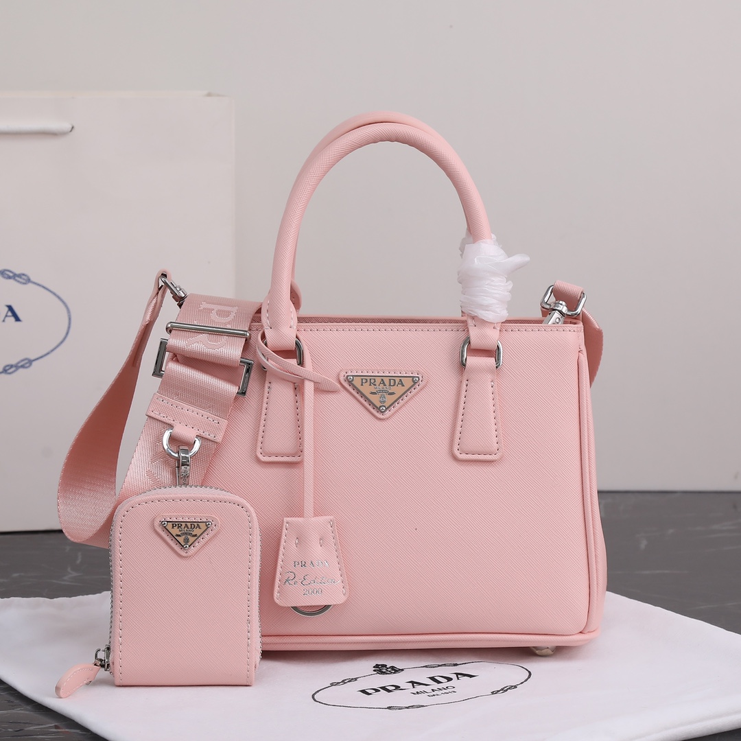 【PRADA】 サイズ:23×16.5×10cm -5色
