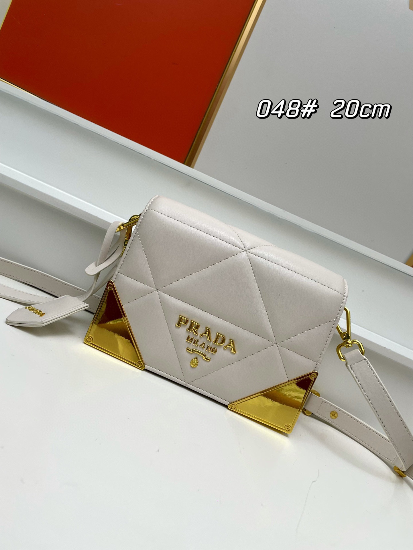 【PRADA】20*14*8CM