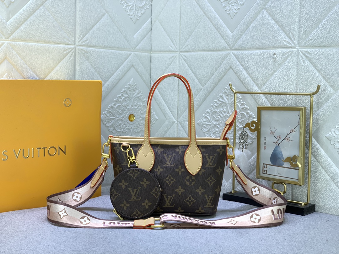 【LOUIS VUITTON】Neverfull BB 24x14x9cm