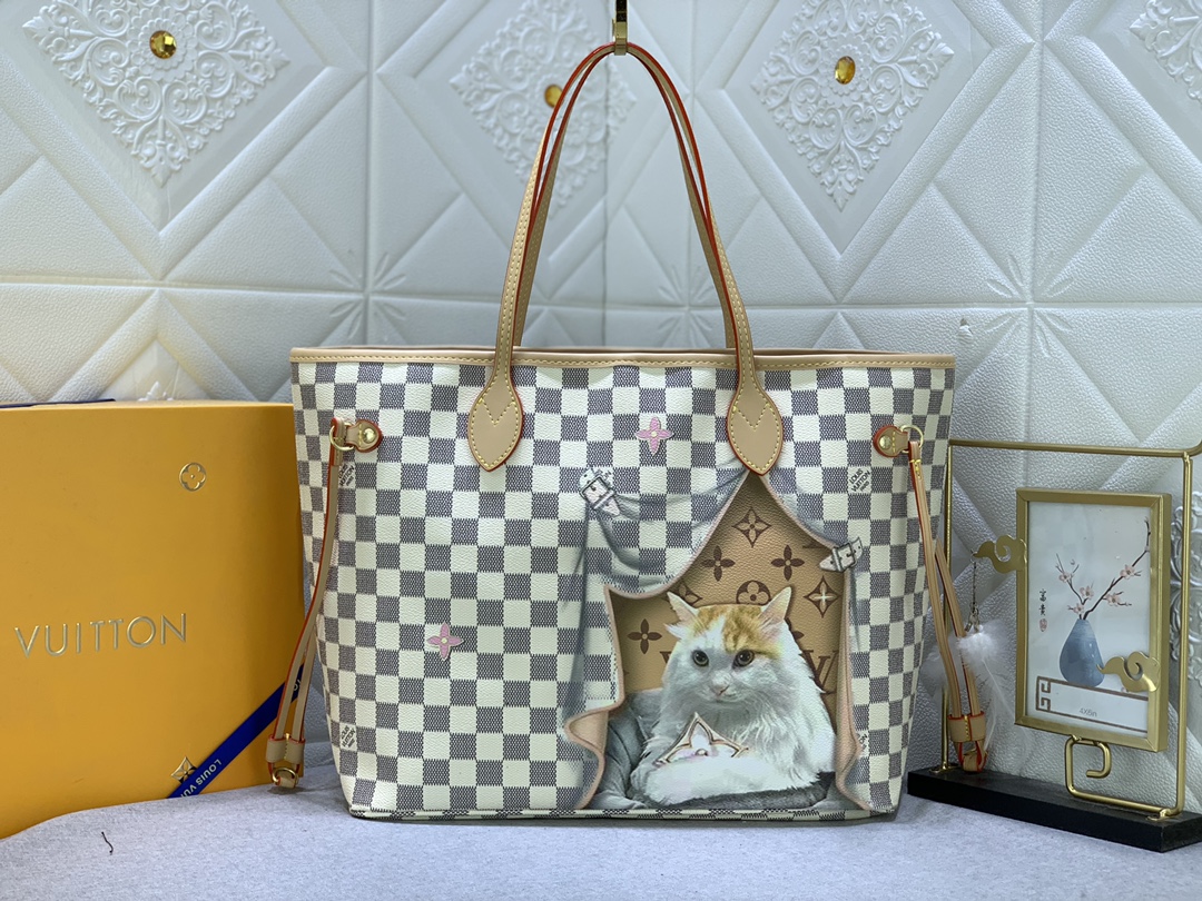 【LOUIS VUITTON】 Neverfull 32x29x17CM