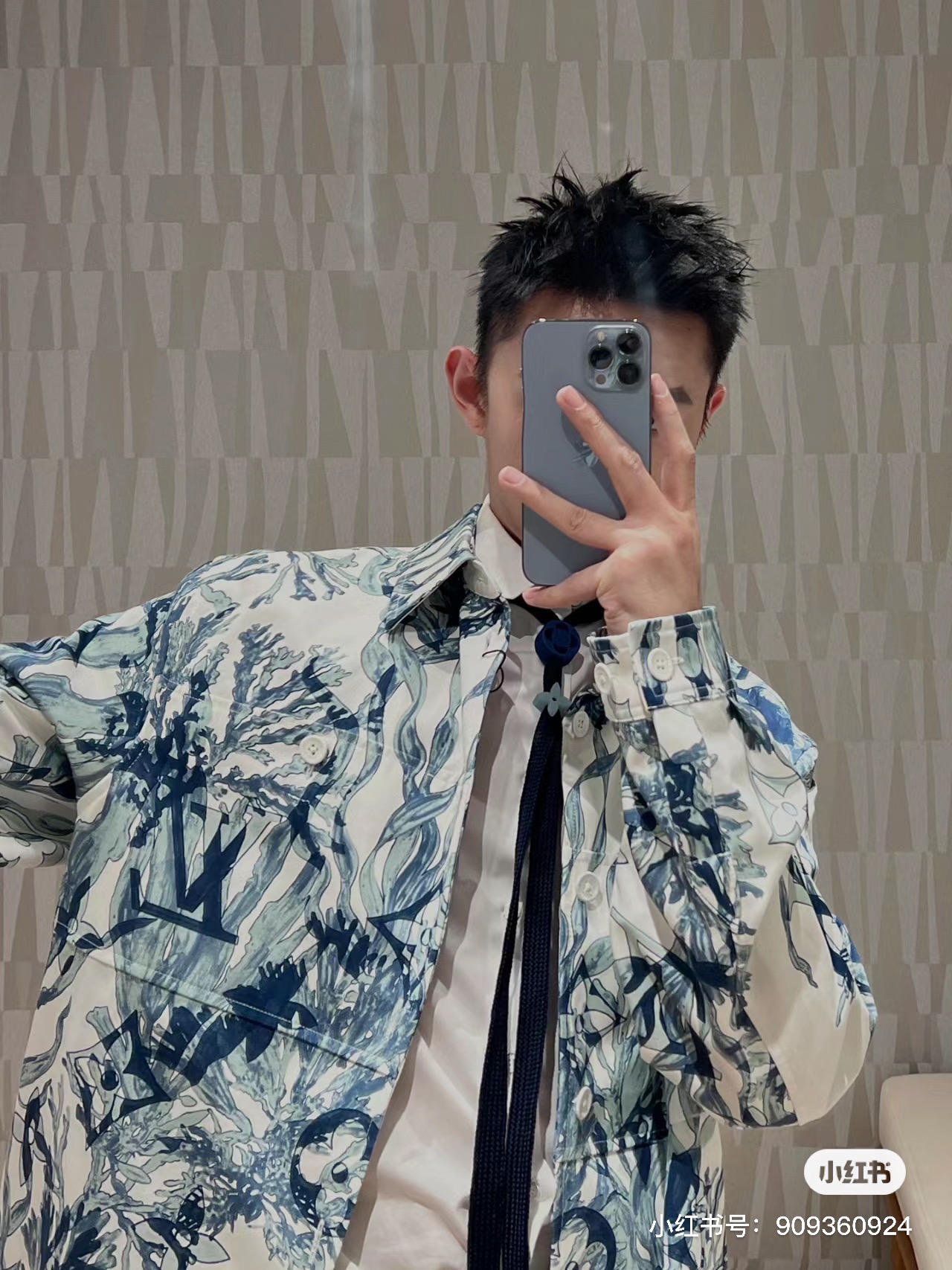 【ワイシャツ】LOUIS VUITTON XS-L
