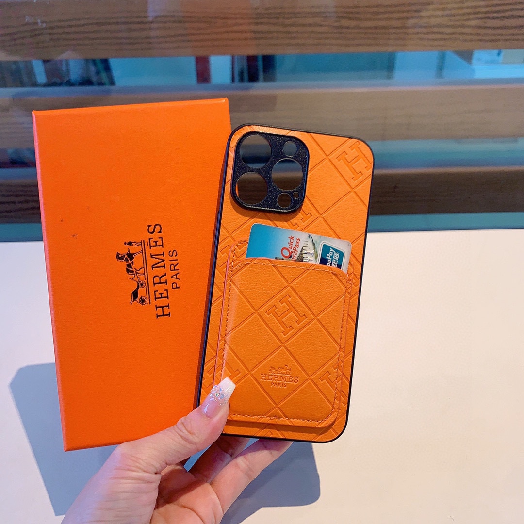 【スマホケース】HERMES 携帯カバー