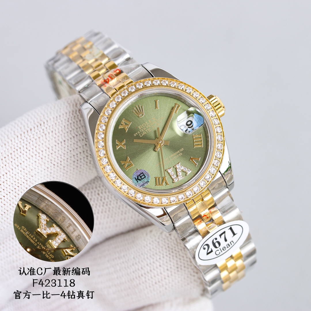 【ROLEX】レディース  28mm