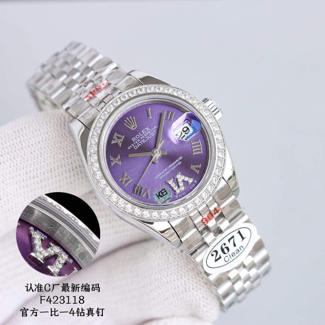 【ROLEX】レディース  28mm