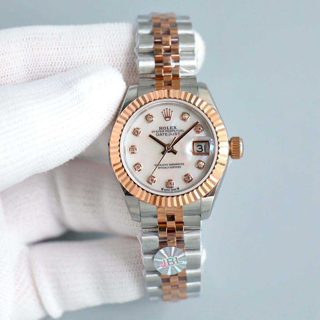 【18-22日にお届け】Rolex レディース 腕時計 デイトジャスト  28MM 