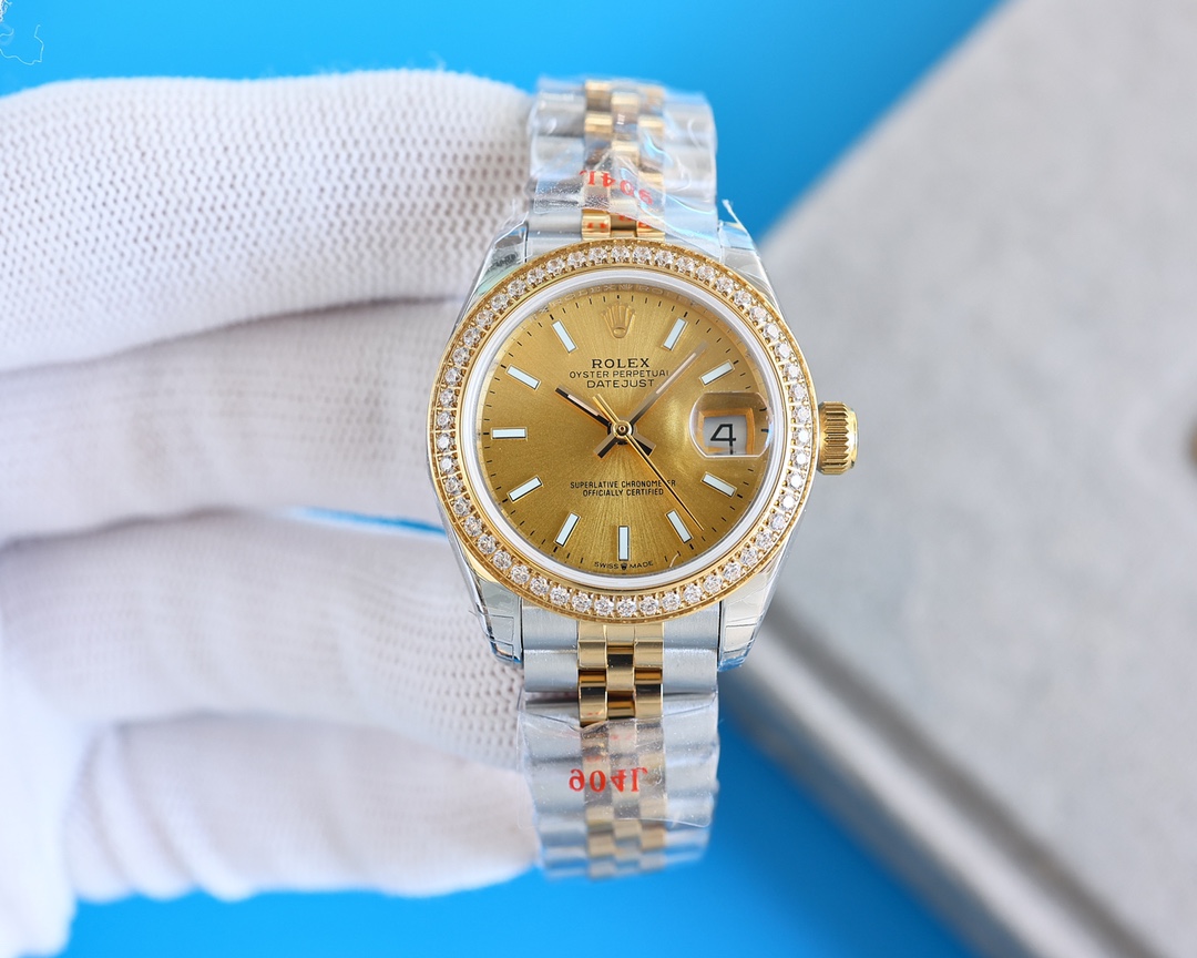 【18-22日にお届け】Rolex レディース 腕時計  デイトジャスト  28MM 