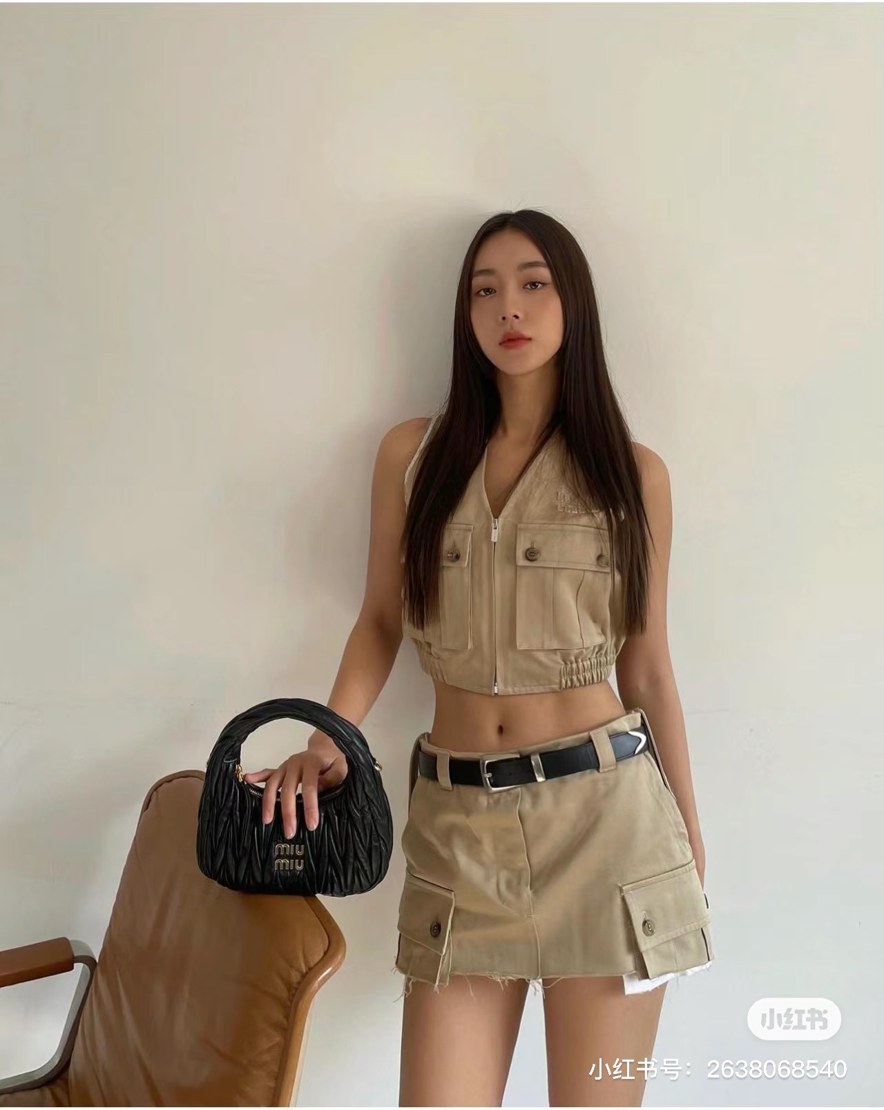 【MIUMIU】20×17×6cm