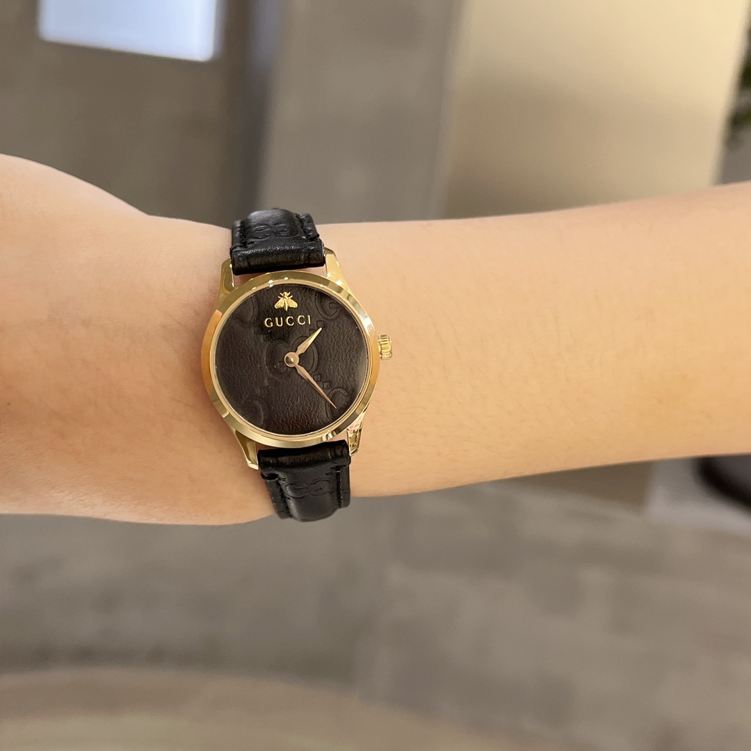 【20-25日間の輸送時間】【GUCCI】レディース  28mm