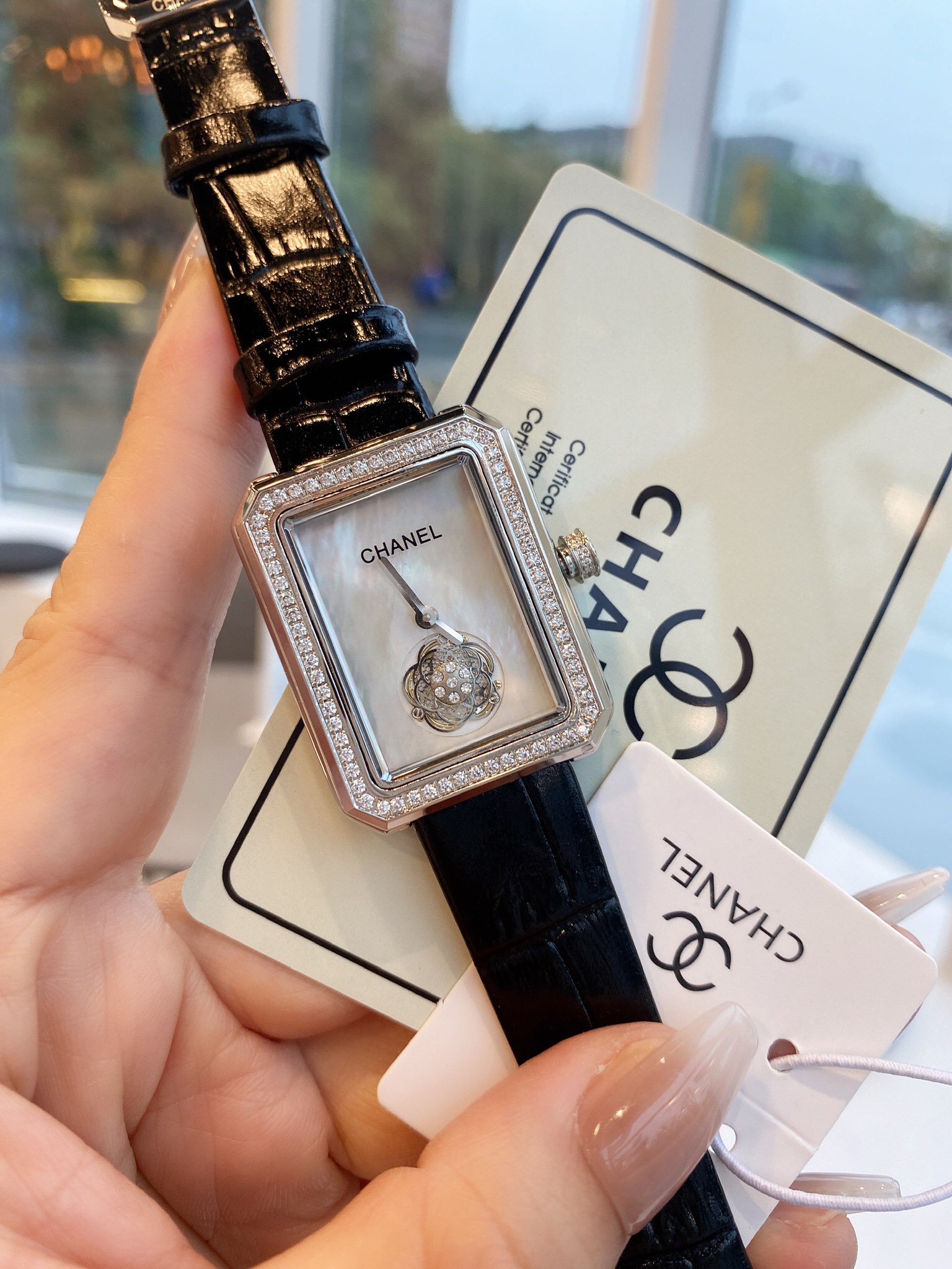 【20-25日間の輸送時間】【CHANEL】BOY·FRIEND 34*26.8mm