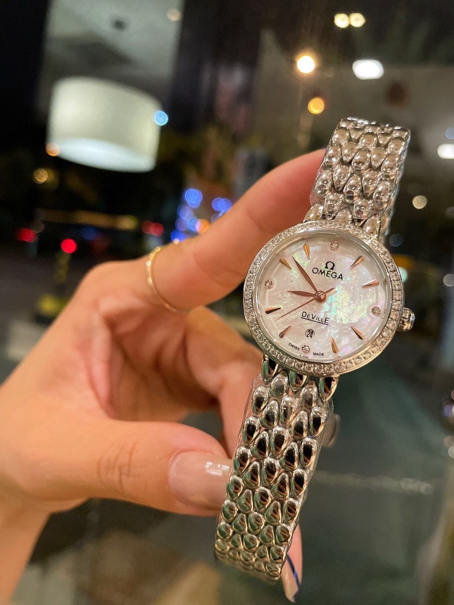 【20-25日間の輸送時間】【OMEGA】レディース  28mm