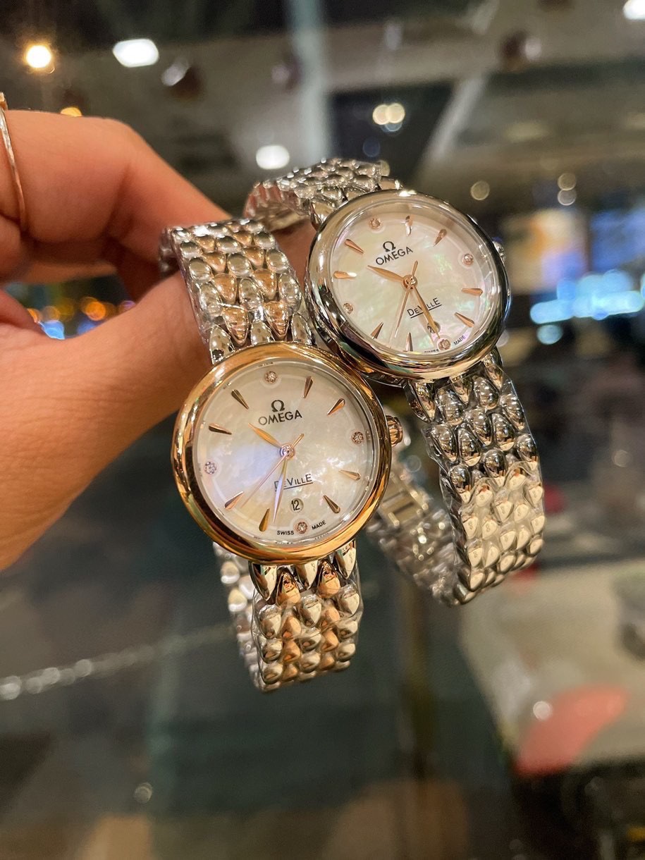 【20-25日間の輸送時間】【OMEGA】レディース  28mm