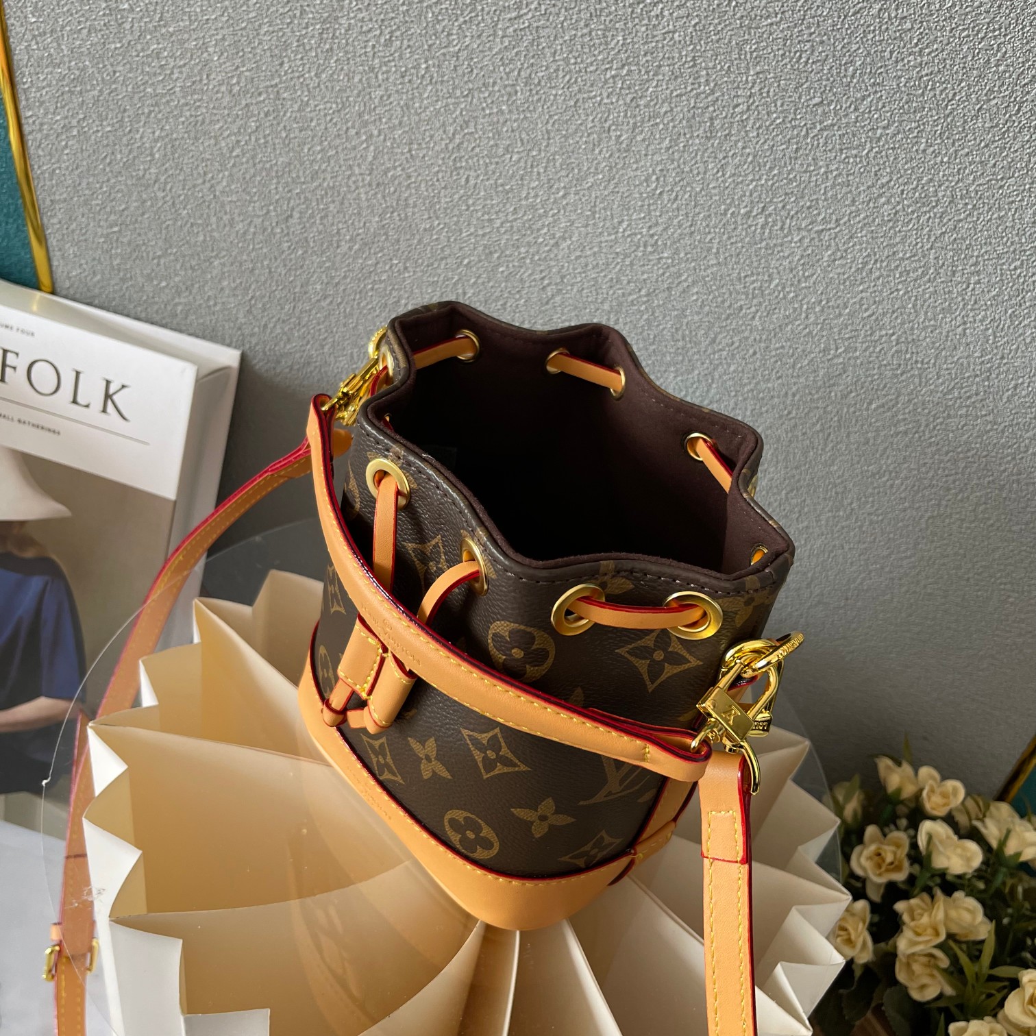 【LOUIS VUITTON】Nano Noé 13.0 x 16.0 x 10.0 CM
