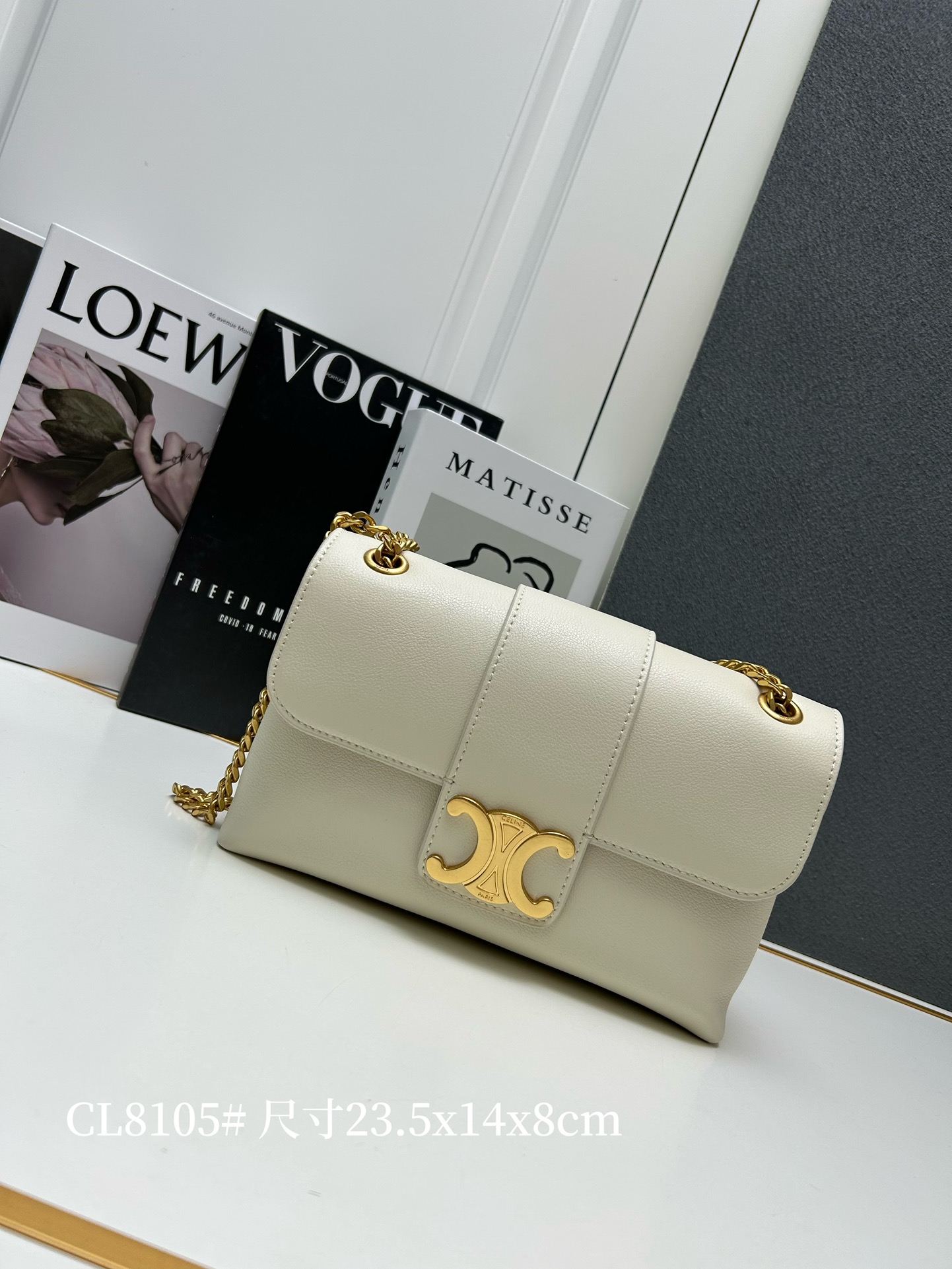 【CELINE】Victoire 23.5X14X8CM