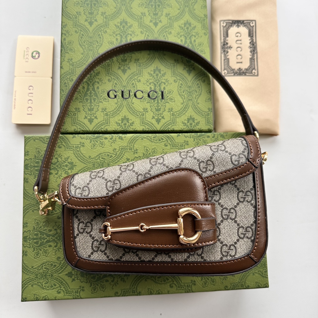 【GUCCI】Horsebit 1955 19.5x12.5x6cm