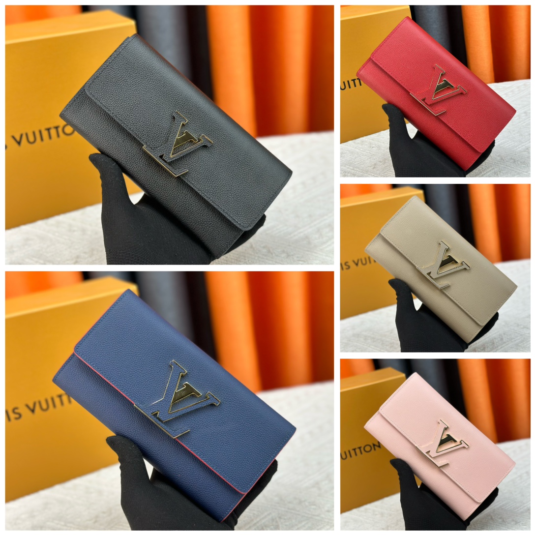 【LOUIS VUITTON】Capucines 19.5 x 10.5 x 2.5CM