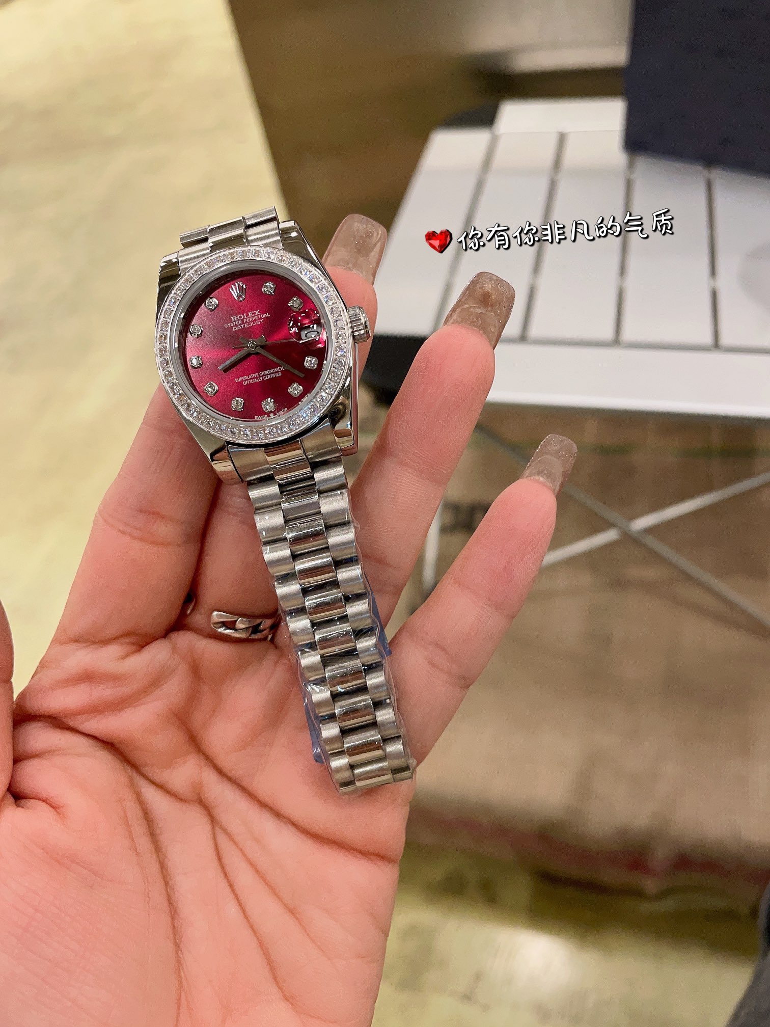 【20-25日間の輸送時間】【ROLEX】レディース  31mm